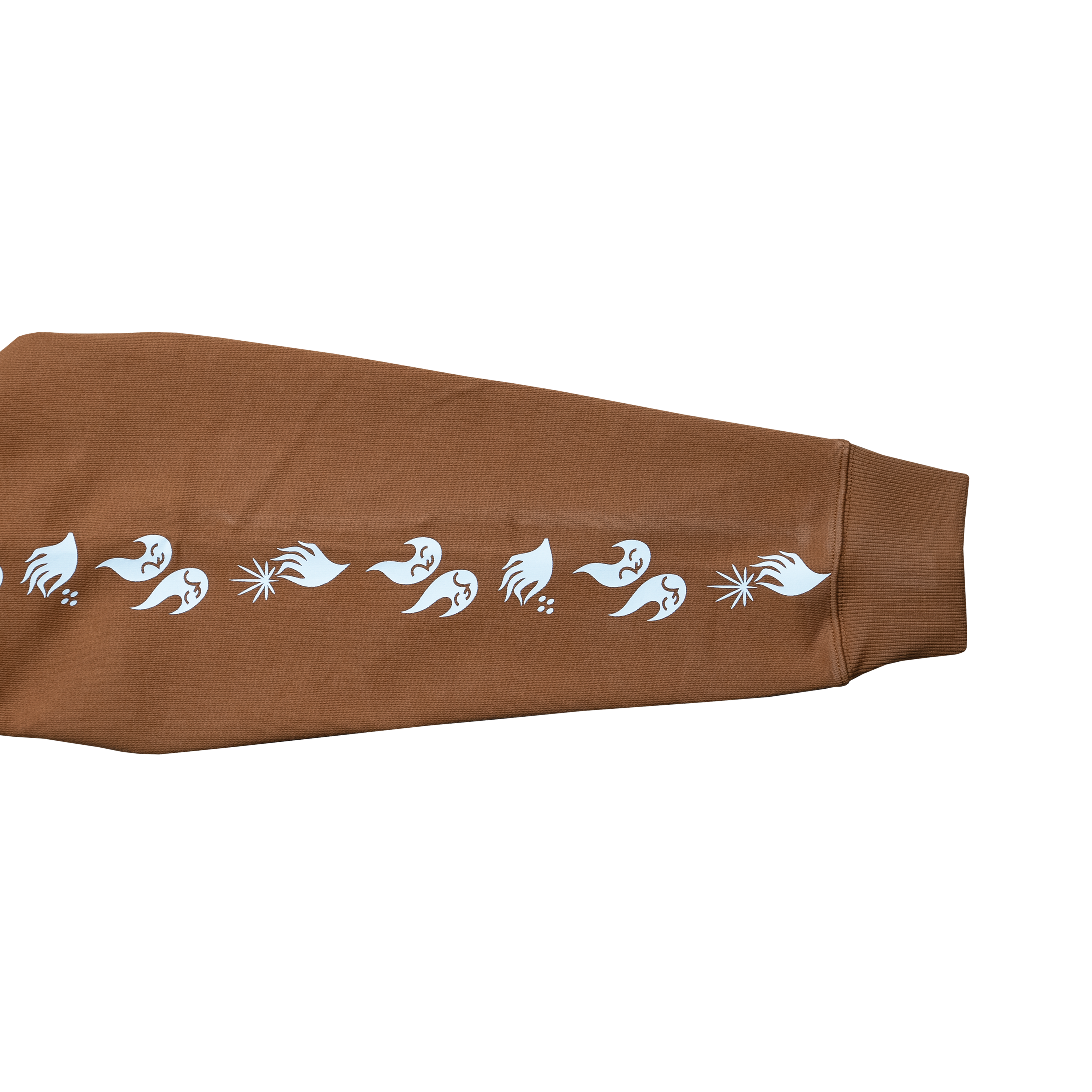 Sleeves Hoodie Wheat