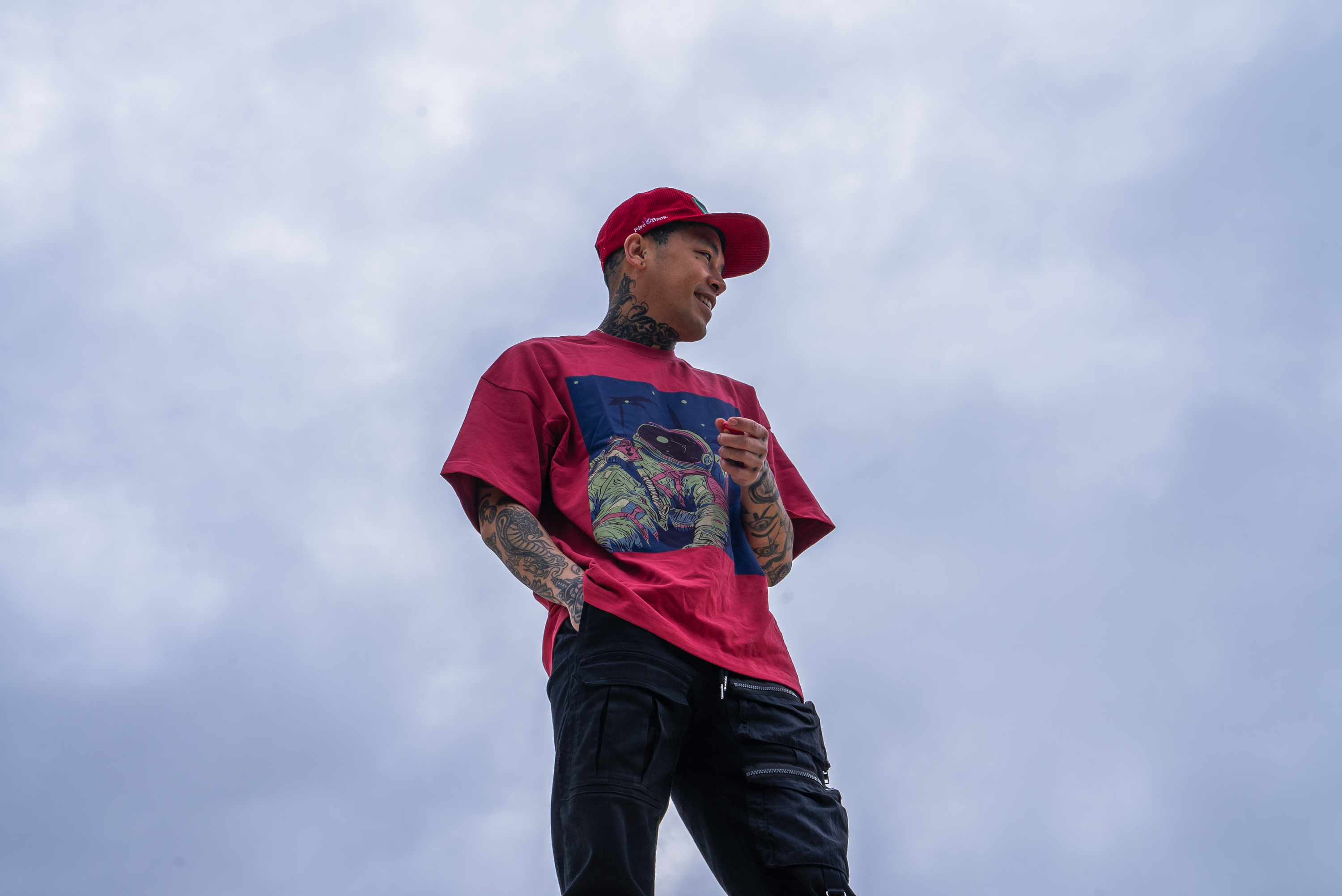 They Drift Tee Maroon