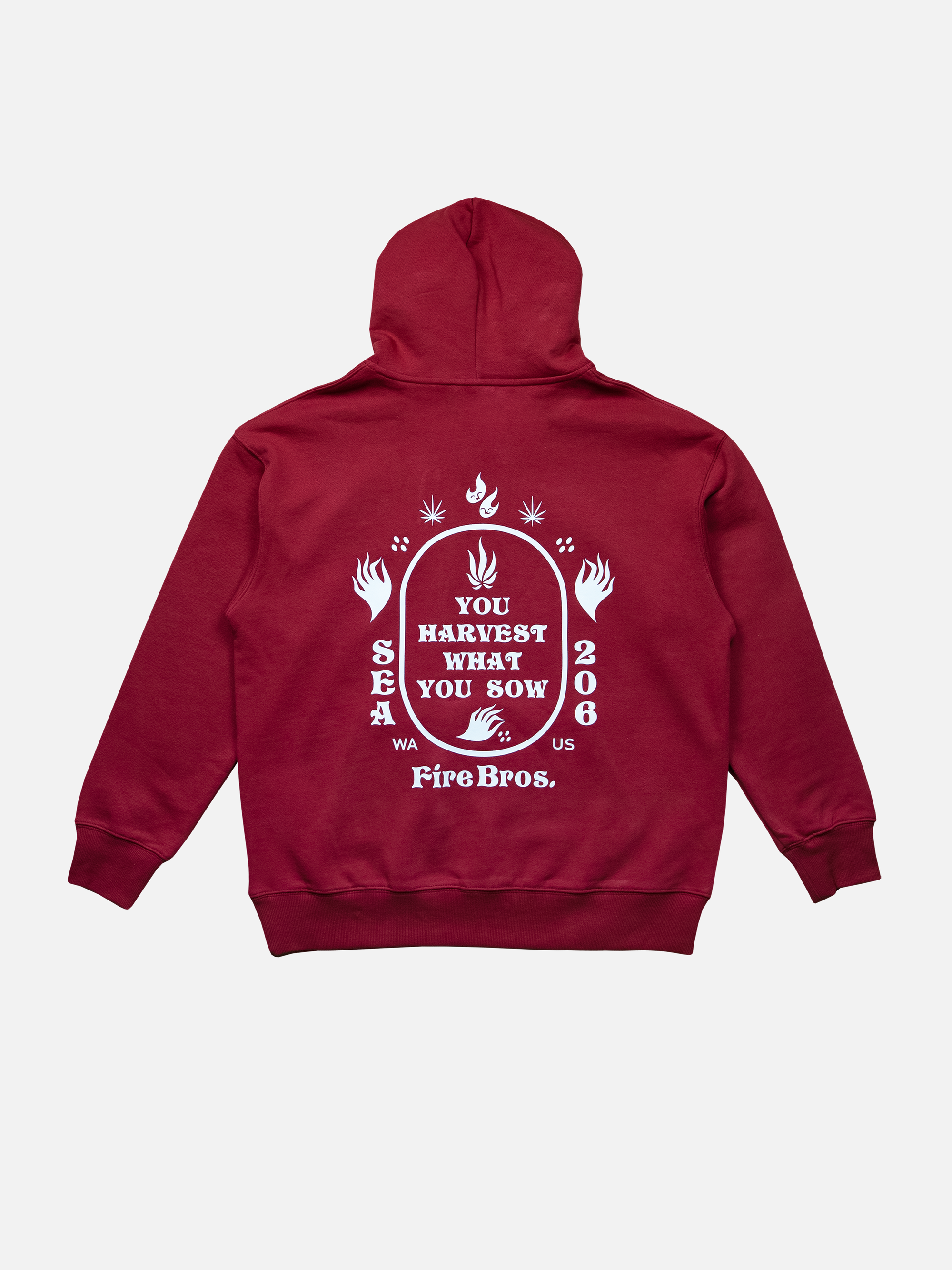Harvest Hoodie Maroon