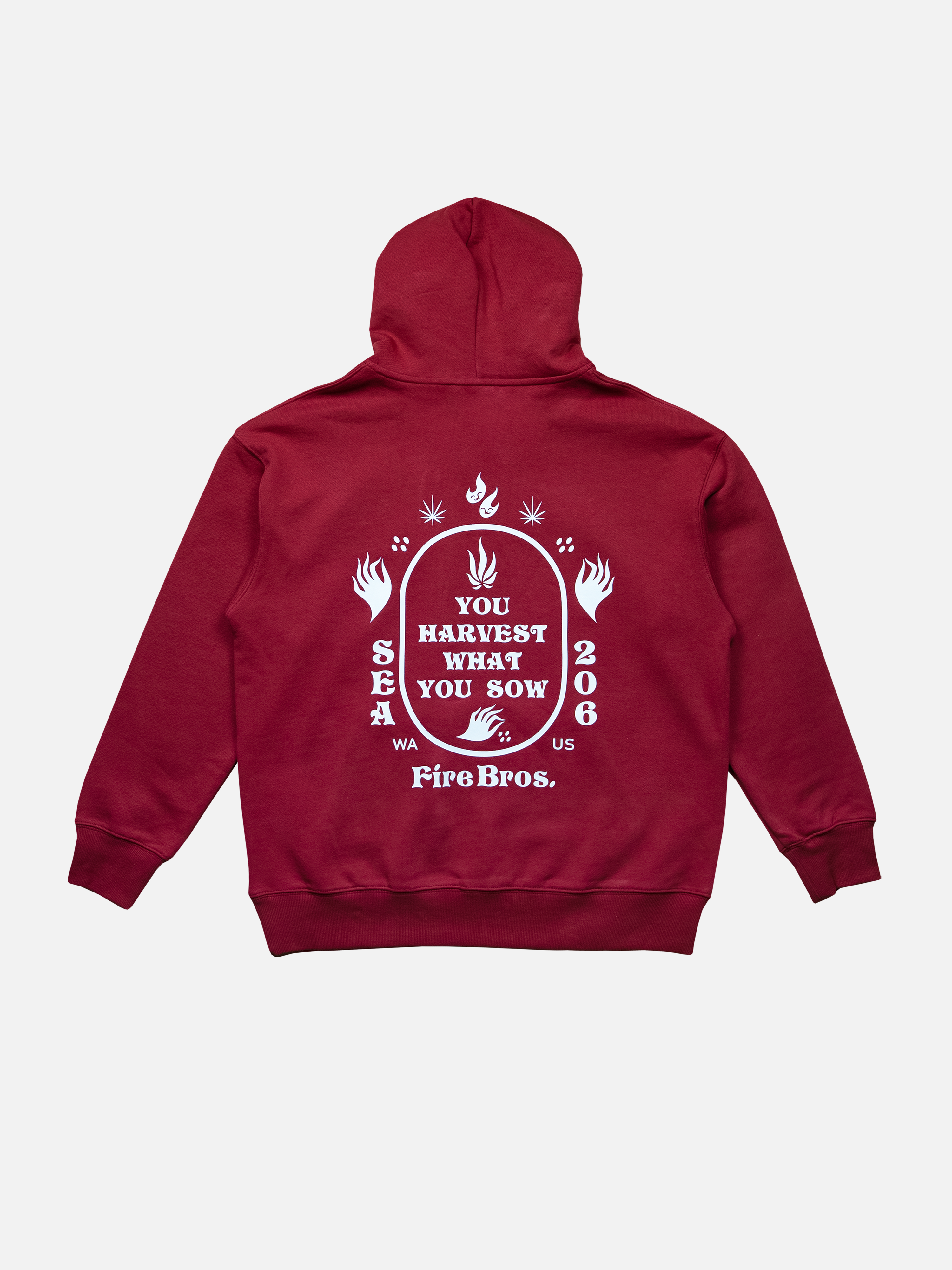 Harvest Hoodie Maroon