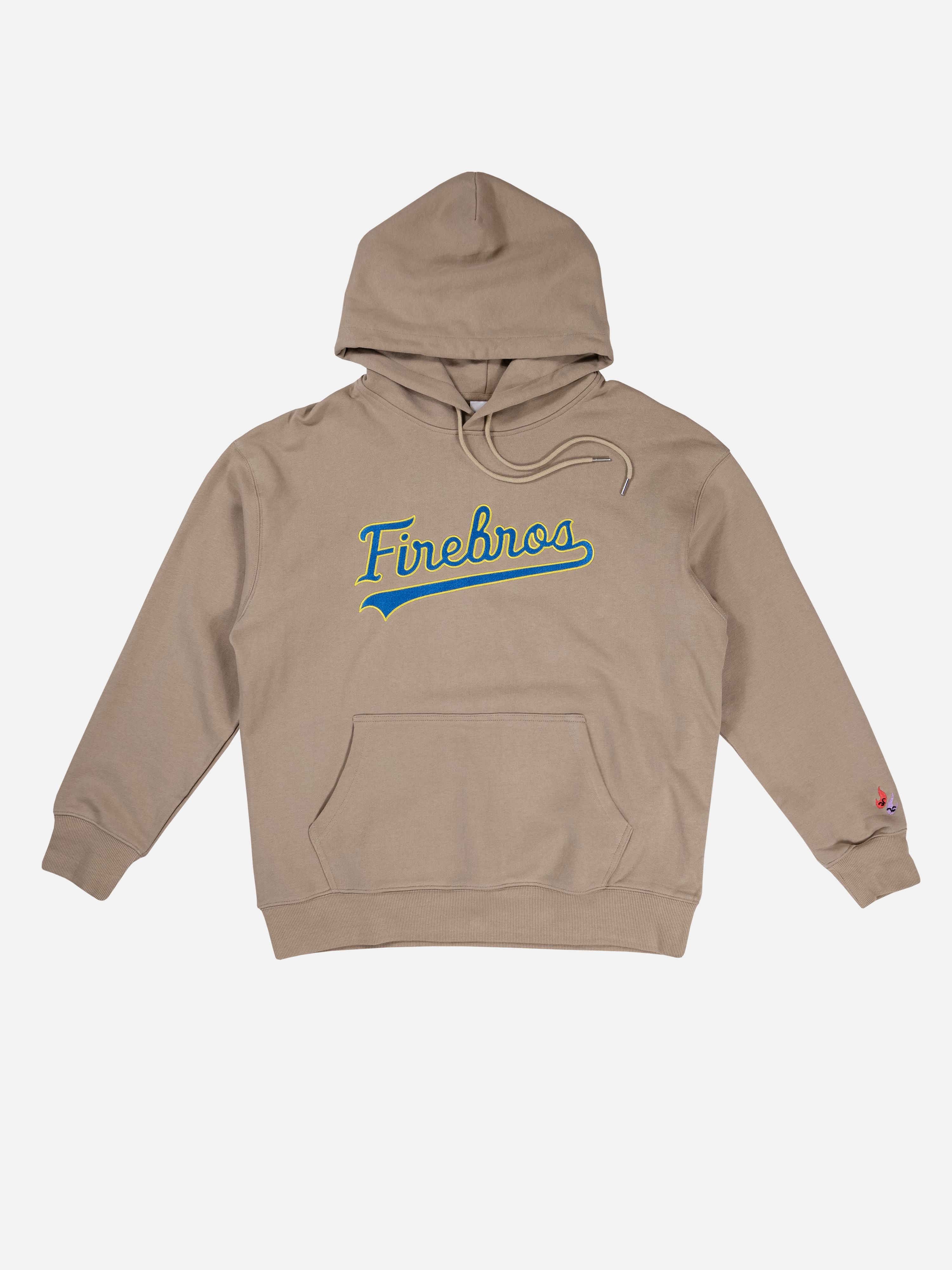 Script Arch Hoodie Light Clay