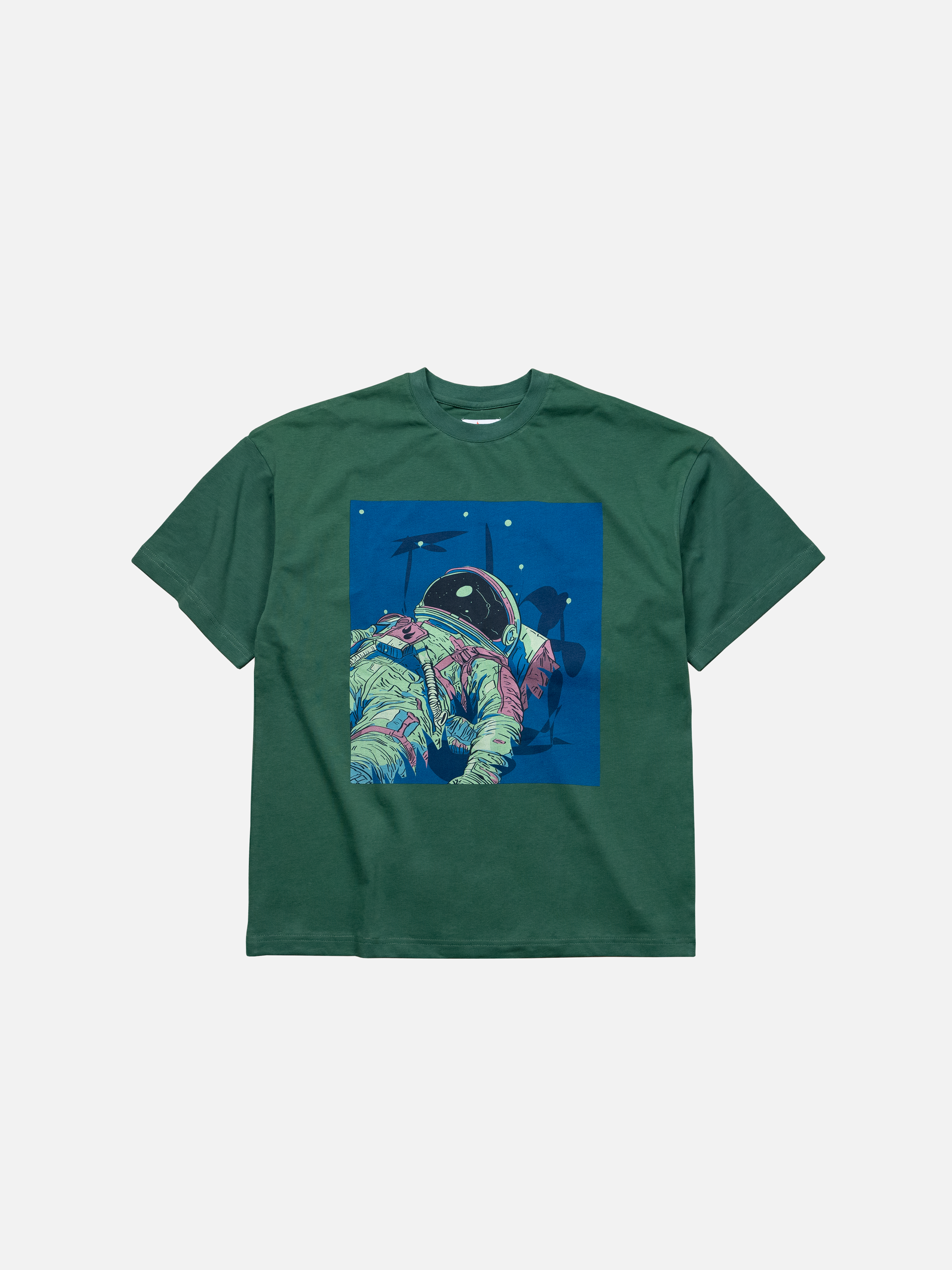 They Drift Tee Shirt Dark Green