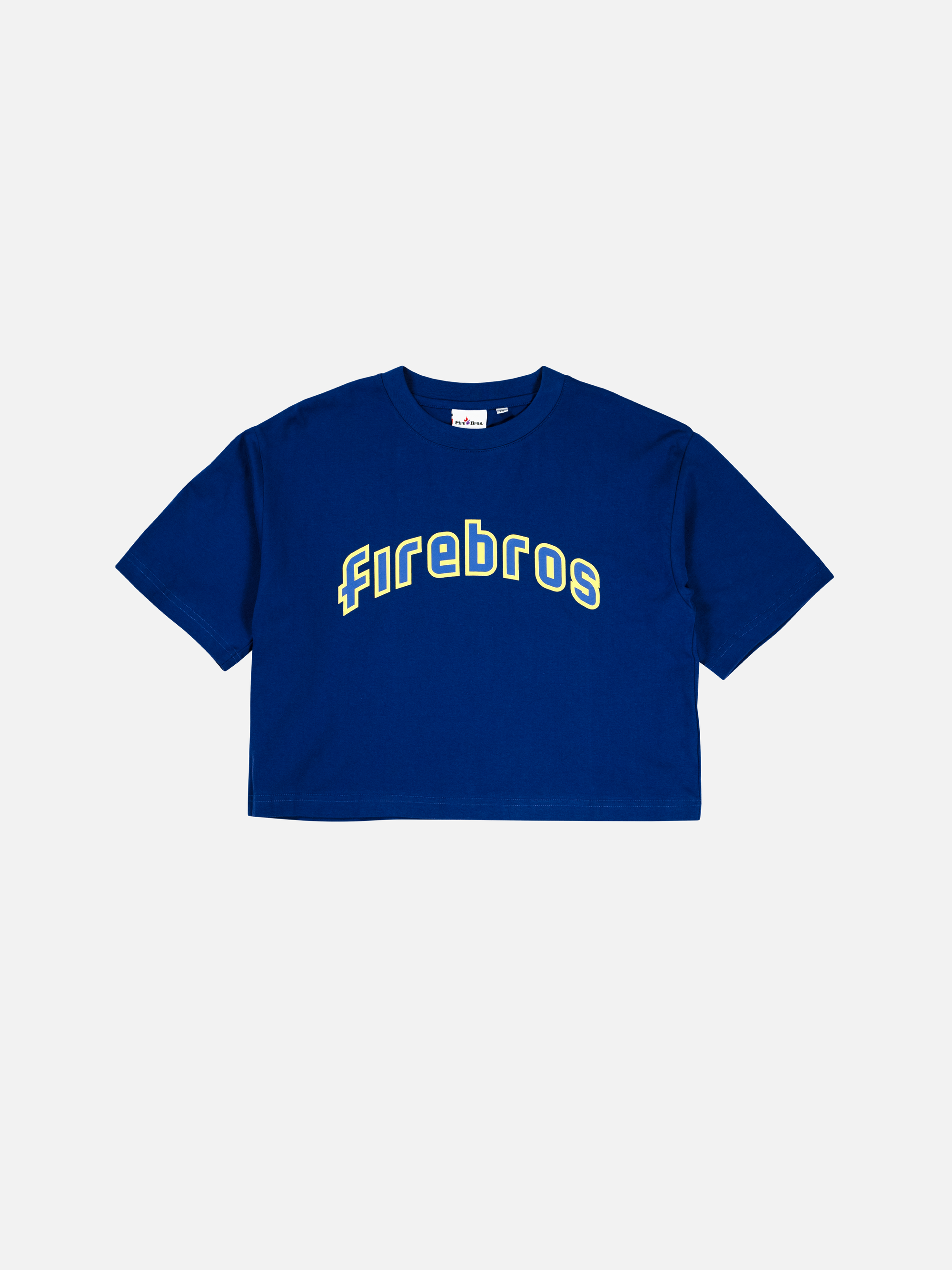 M's Arch Tee Royal Blue - Cropped