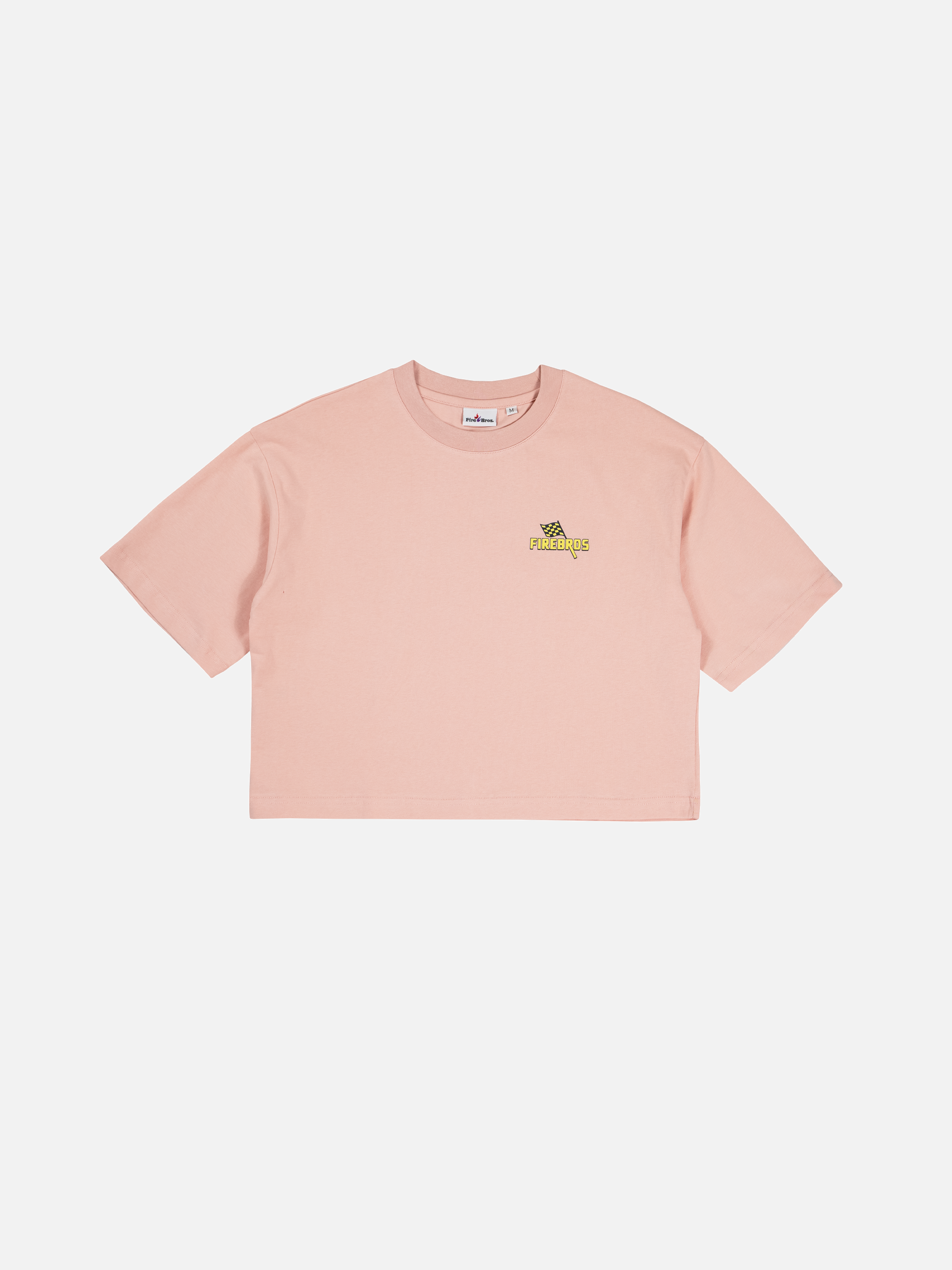 Oil & Gas Tee Pink - Cropped
