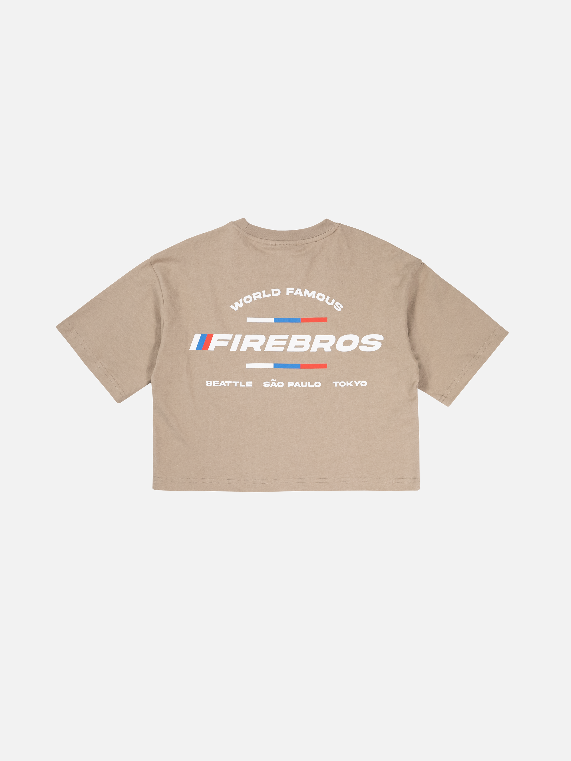 Racing Tee Clay - Cropped
